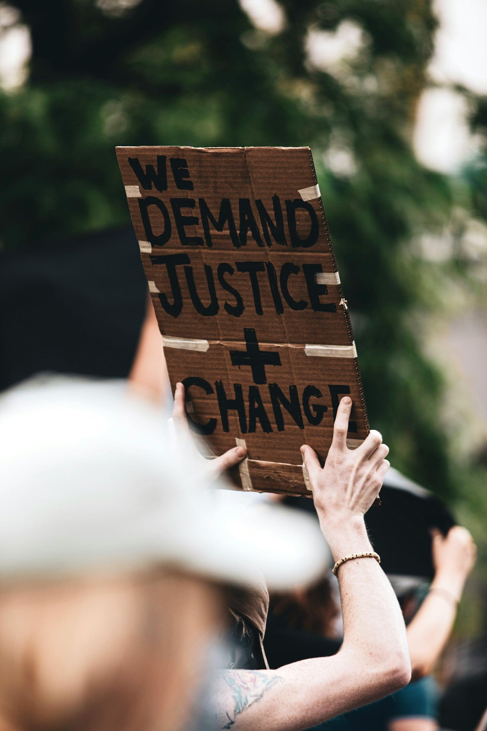 manifestant